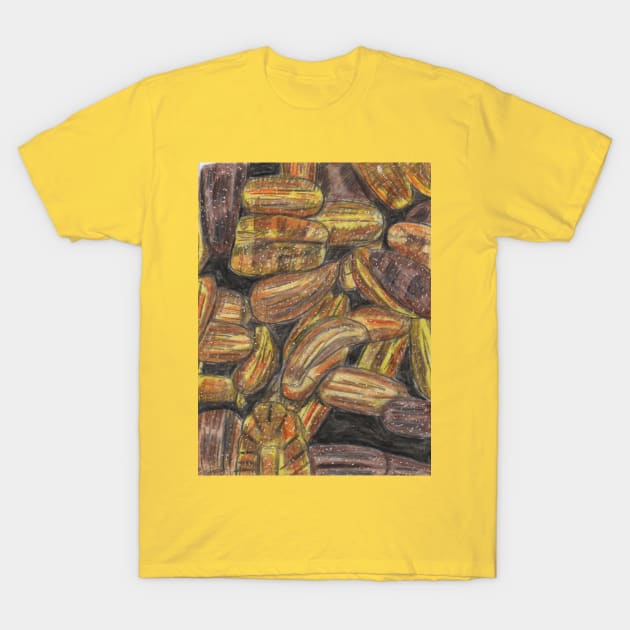 Nuts Pack T-Shirt by Mila-Ola_Art